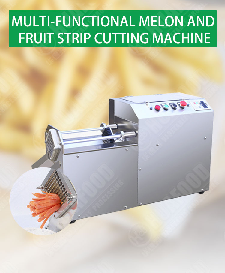 Stainless Steel Potato Processing Machine French Fries Cut Vegetable Chopper Machine