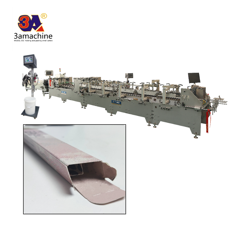 MAXIMUM PAPER WIDTH 1 1300mm Production of Single-Sided Boxes Gluing Machine