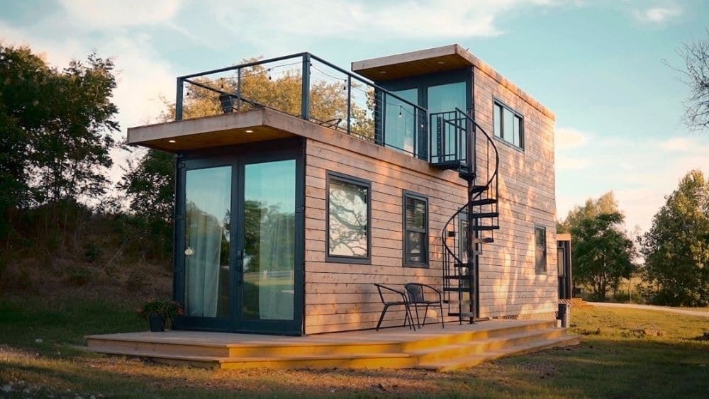 Portable Expandable Container House Double Storey 20 40 Foot Container Homes