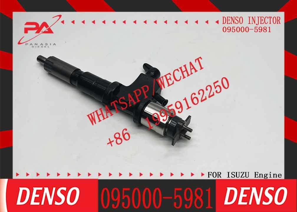 ELIC Excavator 095000-5980 095000-5981 095000-5982 095000-6270 095000-6271 095000-6272 Engine Common Rail Fuel Injector