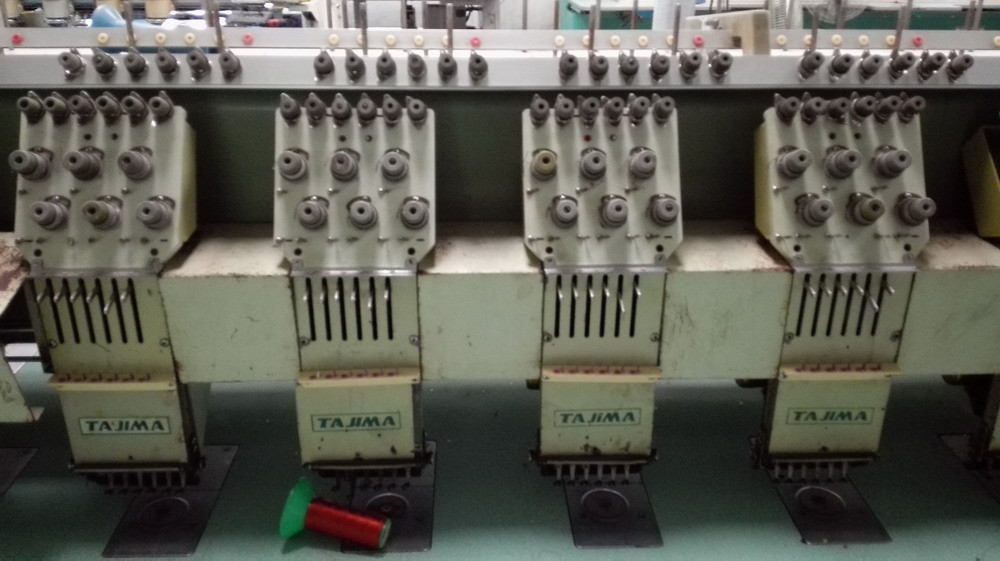 Computerized Used Tajima Embroidery Machine For Hats And Shirts TMEG-G624