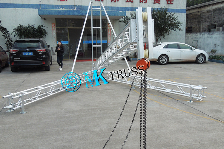 Speaker Truss Outdoor Aluminum Mobile Goal Post Stand Tower with Simple Style