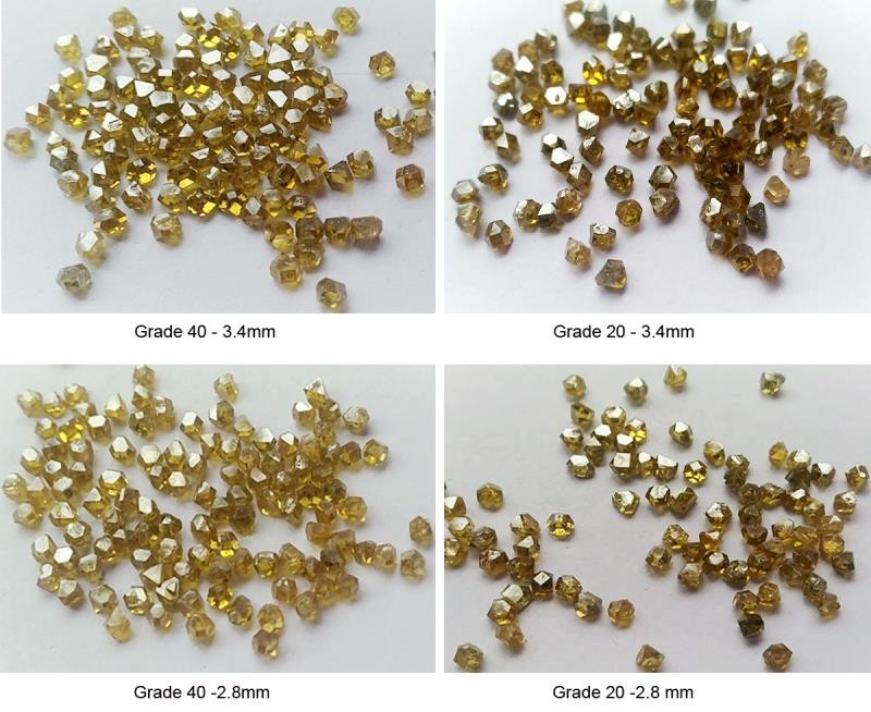 Uncut HPHT Lab Grown Diamonds Industrial Rough Raw Synthetic Diamond Stones