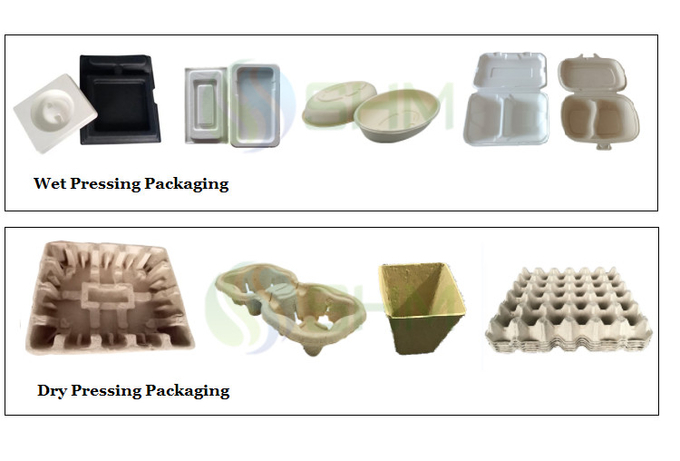 Biodegradable Pulp Molding Tableware Machine Disposable Dish Line