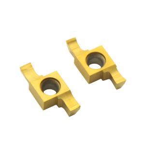  Yellow Parting And Grooving Inserts Metal Turning CNC Tools Insert Manufactures