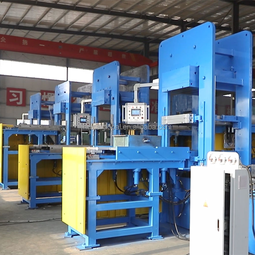 56000 Track Rubber Block Moulding Press Machine Advanced Rubber Molding Pressing