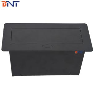 BNT Zinc alloy power and data hidden desk top socket