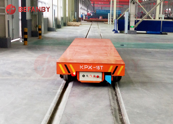 heavy duty factory transport goods track trolley