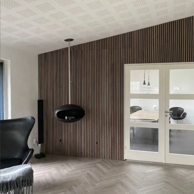 Soundproofing Wood Akupanel Easy Installation Sound Absorbing Wall Panel Customized