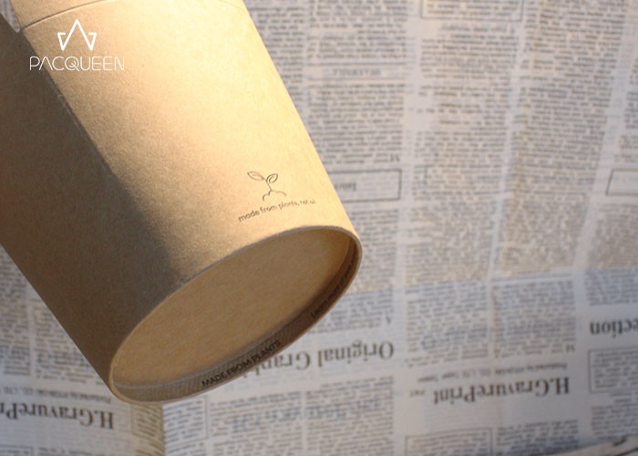Eco Friendly Kraft Paper Take Out Boxes , Biodegradable Noodle Box