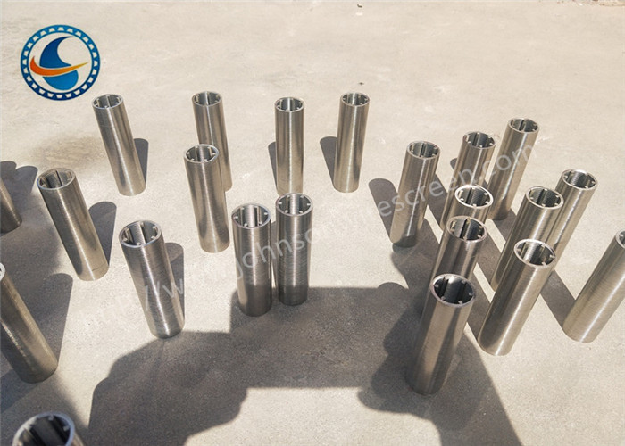 Long Using Life Wedge Wire Sieve Filters / Wedge Wire Screen Pipe Sieve Bend Screen Non Plugging Easy Clean