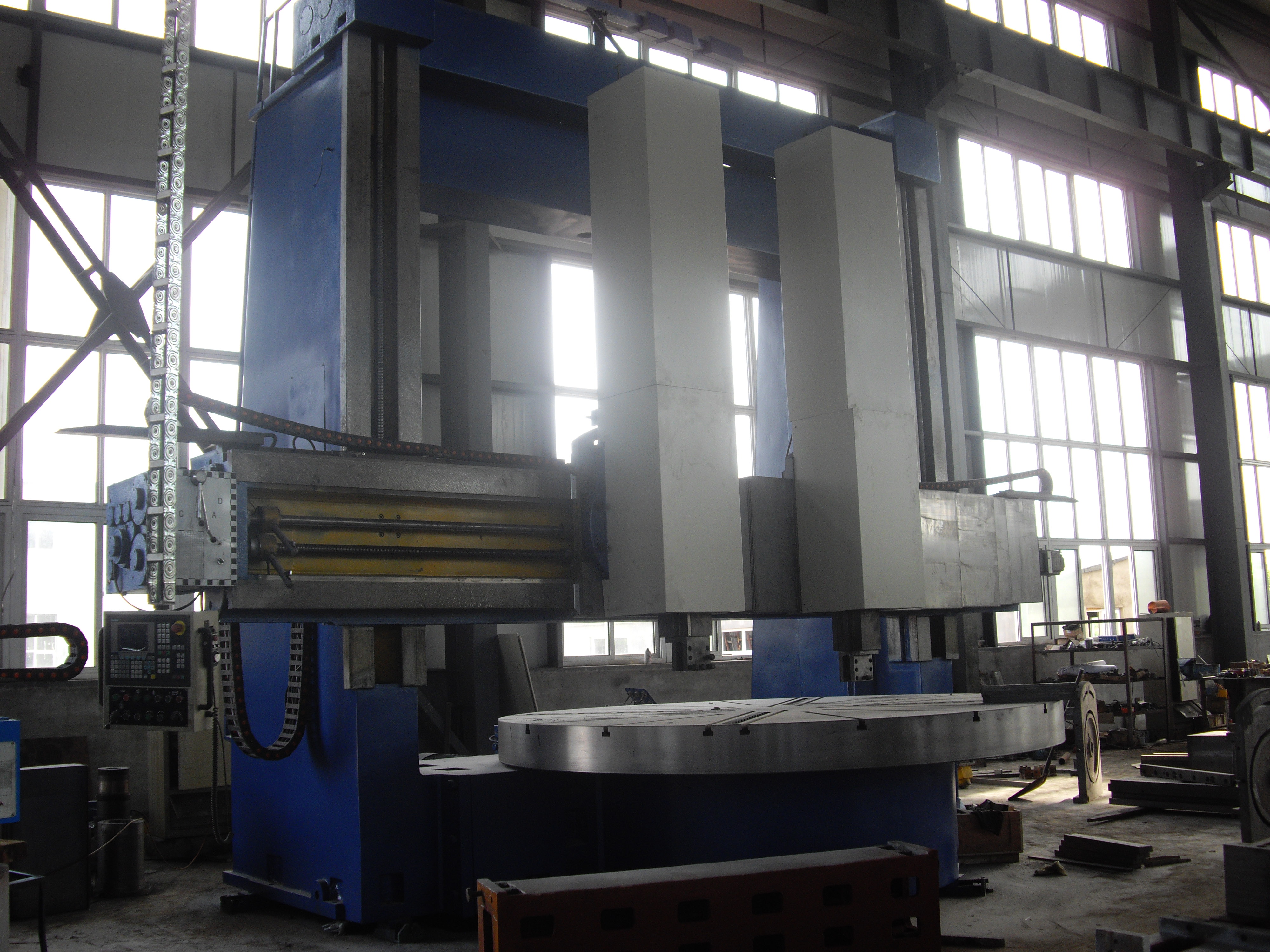 DVT1000 Big Part Large Metal Turning Lathe Vertical Spindle Stable Operated Machine Lathe