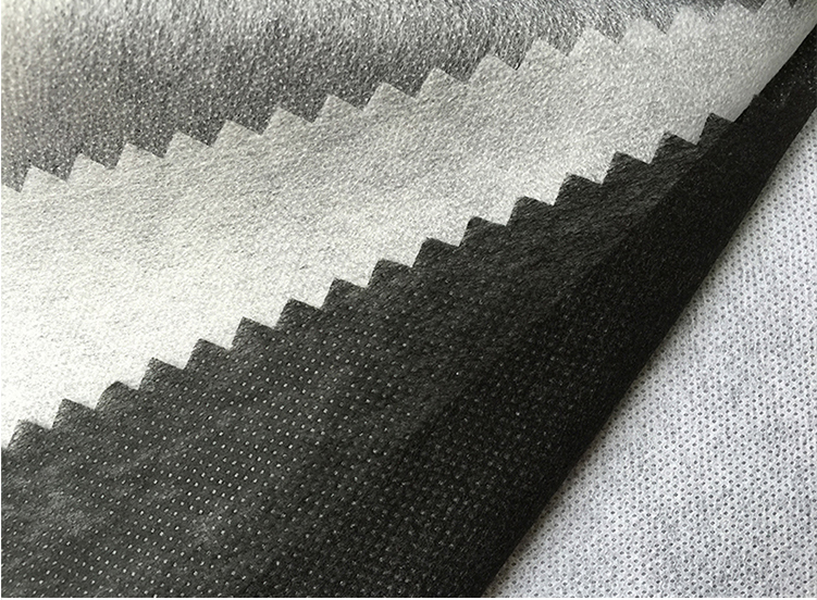GAOXIN Nonwoven Fusible Interlining in White for Width Adjustments 90-200cm