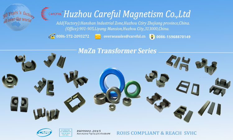 Careful FP4 EE85 Type MnZn Ferrite Core For Transformer