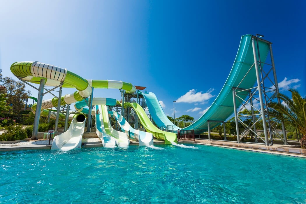 1 Person Outdoor Child Park Fiberglass Slides Water Sports And Enterrainment