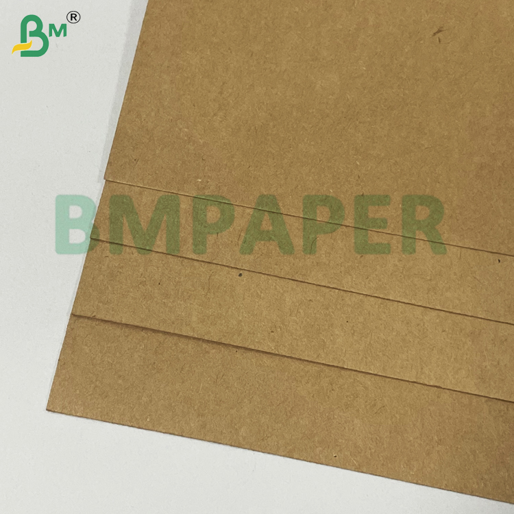  270g 300g Food Grade Brown Kraft Cup Stock Paper For Paper Tray