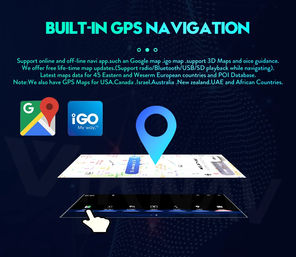 Viknav Car Video interface For LEXUS NX 2017-2020 Android Auto Carplay interface with screen touchpad and 360 AHD