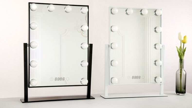 Desktop Illuminated Hollywood Mirrors Vanity Lights USB Dimmer Lamp