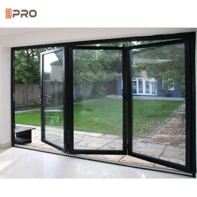 Powder Coating Aluminum Bifold Doors heat preservation