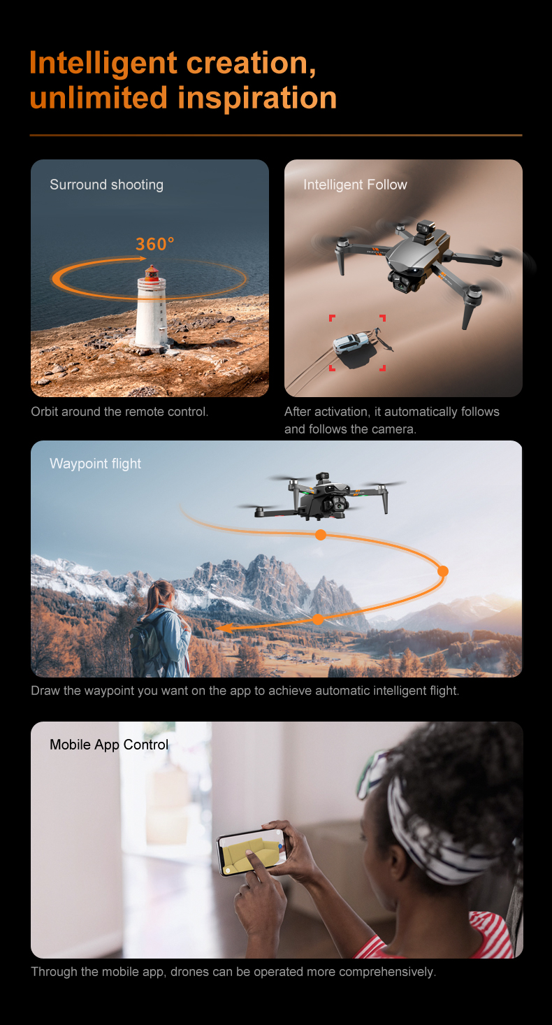 18 mins Flying Time Rg601 Max 5g Gps Drone Dual 4k Hd Camera Optical Flow Wifi Fpv Brushless Quadcopter Rc Professional Drone