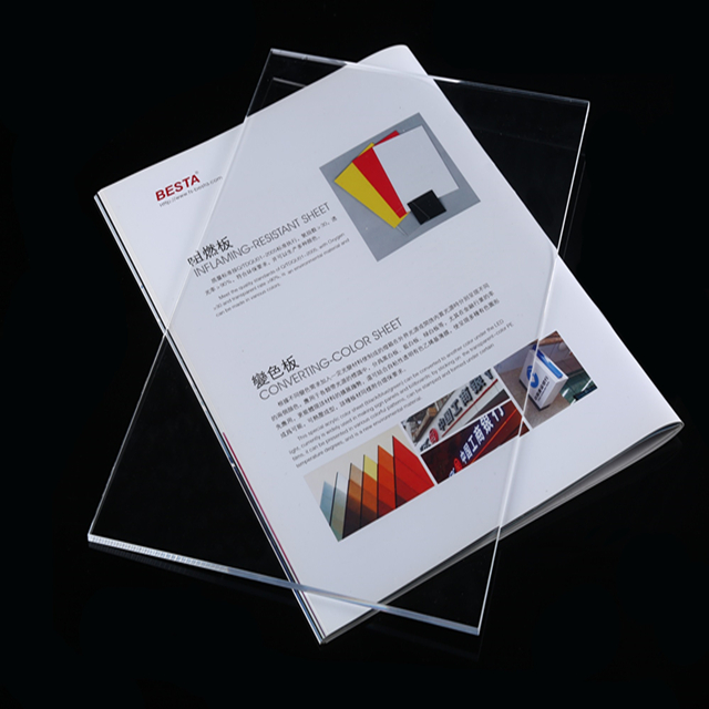 PMMA 4x8 Clear Acrylic Sheet 4mm Frosted Acrylic Board Abrasion Proof