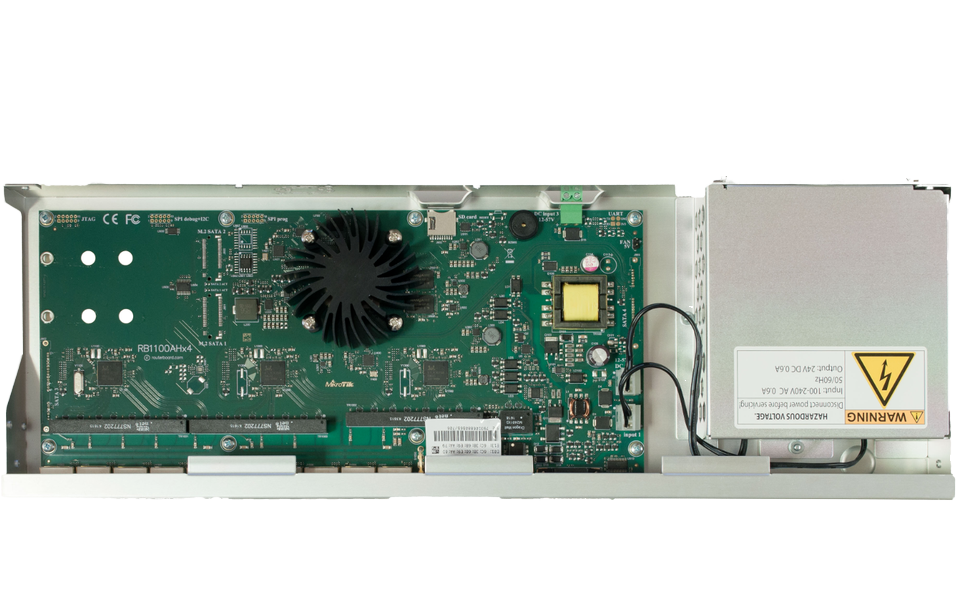 Mikrotik RB1100AHx4 Router with 13xGigabit Ethernet Ports and ARM 32bit AL21400 CPU