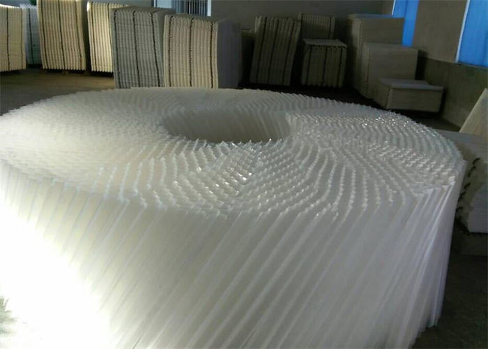 Heat Resistance Pvdf Plastic Structured Packing Capacity 130kg/M³