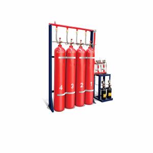 80L IG100 Fire Suppression System Cylinder Volume CCC 15MPa