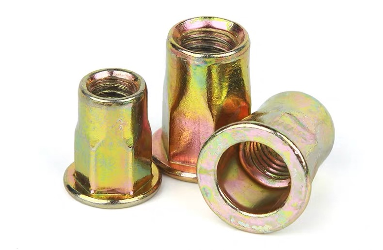 1-3.5 Pitch Zinc Finish Carbon Steel Stainless Steel Rivet Nuts for Durable Fastening