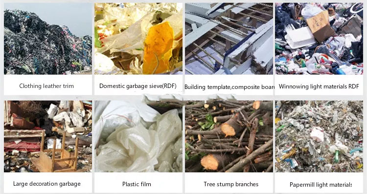 Industrial Solid Waste Compactor 150kg/H-250kg/H RDF Processing Plant