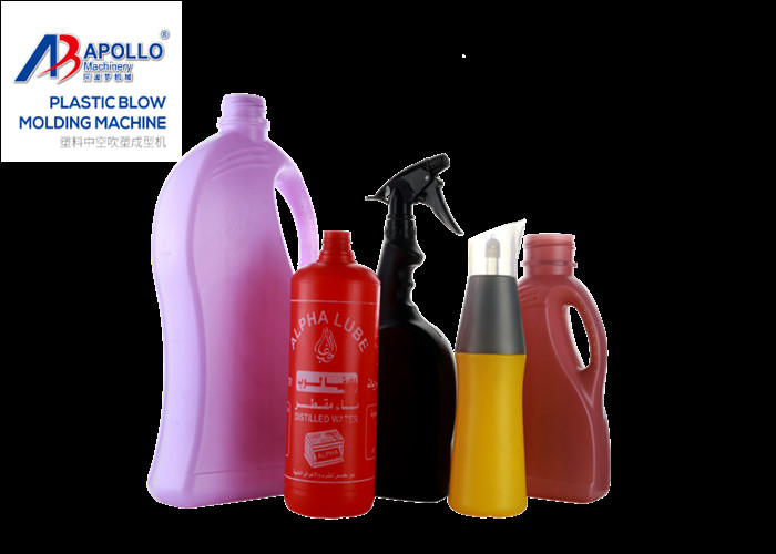 HDPE Bottle Blow Molding Machine , Baby Colorful Wheel Extrusion Moulding Machine