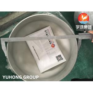 China SS Butt Weld Fittings ASTM A403 WP304 CAP ASME B16.9  Petrochemicals Application on sale