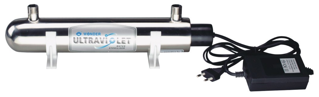 16W with brand stainless 304#steel silver Uv Sterilizer Uv Light Sterilizer Light Weight