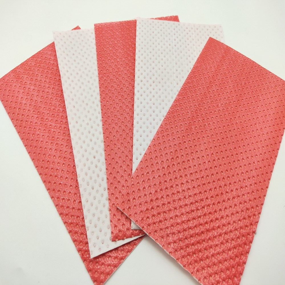 Eco - Friendly PE Film Absorbent Meat Pads / Disposable Absorbent Food Pad