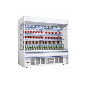 Grocery Multideck Cold Drink Vegetable Display Fridge Open Chiller