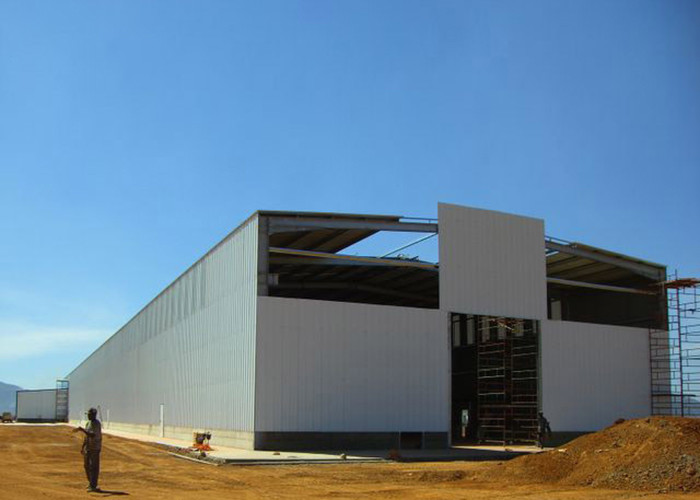 Design Prefabricated Fast Construction Large Span Metal Frame Warehouse Easy Installation Light Steel Structure Building