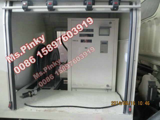 5500L Propane Bobtail Tanker Truck With Mobile Filling Gas Machine and Dispenser Propane Delivery Trucks Hot Sales