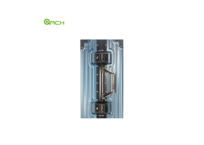 Manufacturer ABS Trolley Hard Sided Luggage with Spinner Wheels and Aluminium Framer