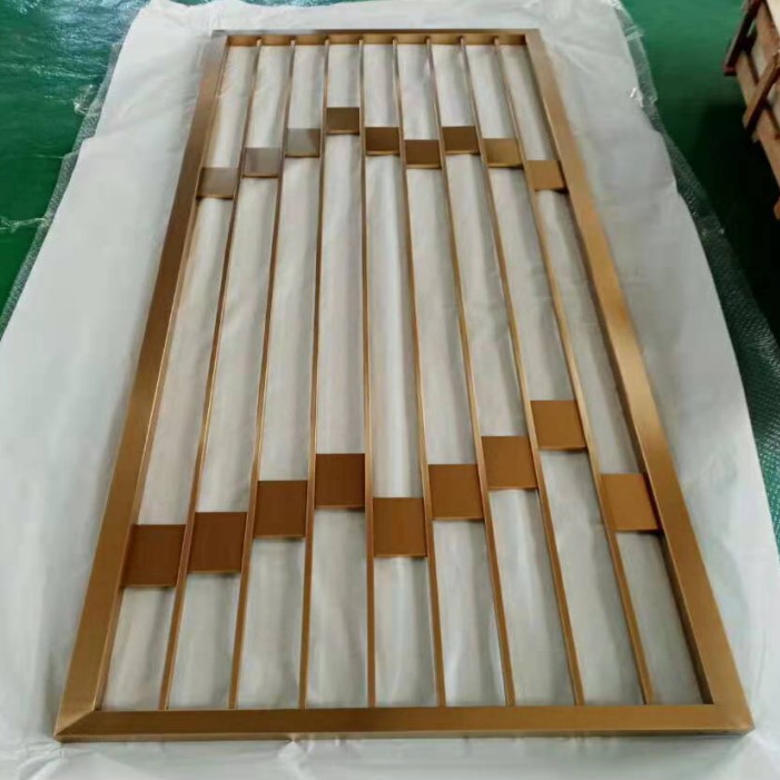 Decorative Partition Indoor Hotel Metal Privacy Screens