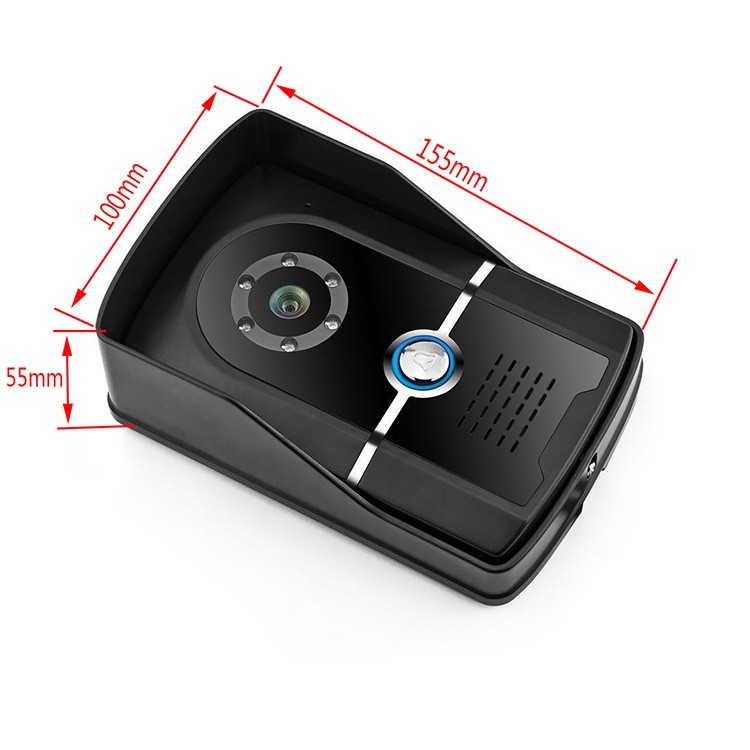 110 - 240 V Wireless Intercom Doorbell , 0.47 Kg Villa Home Video Intercom