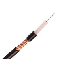20 AWG Bare Copper RG59 Coaxial Cable 95% CCA Braiding CM Rated PVC Jacket