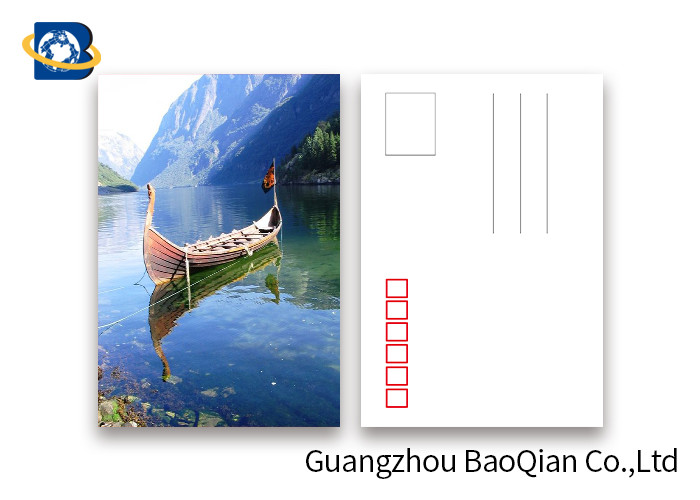 Souvenir Tourist Gifts Custom Lenticular Postcards Norway Landscape Painting