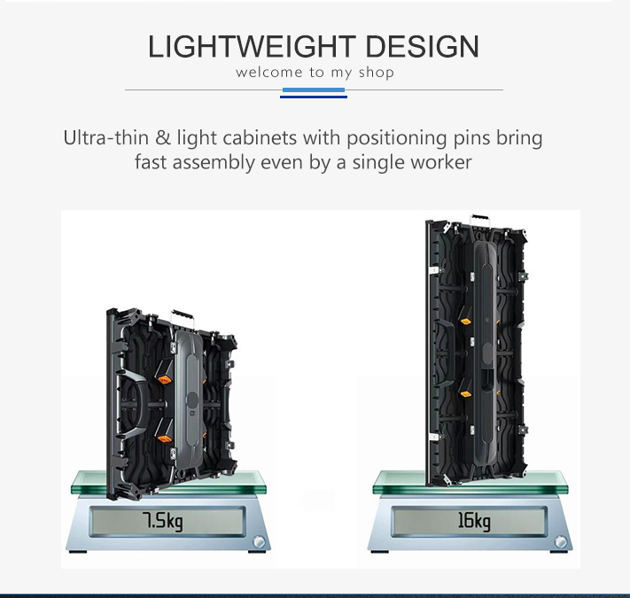 Rental LED Display Good price Full Color Outdoor Waterproof Stage Backdrop LED Screen Wall for Stage Events