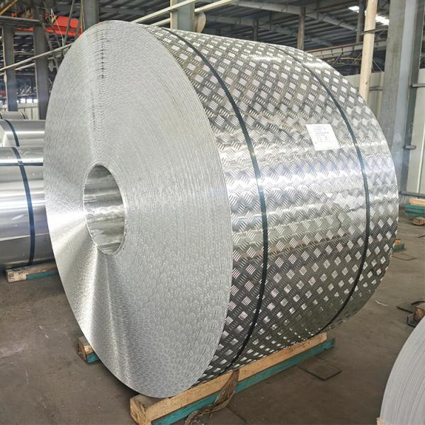 5052 3000 Series 5 bar aluminum tread plate 2mm aluminium checker plate
