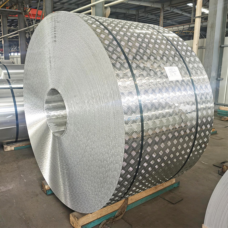 Embossed Surface Treatment Aluminum Sheet Slit Edge Punching For Decoration
