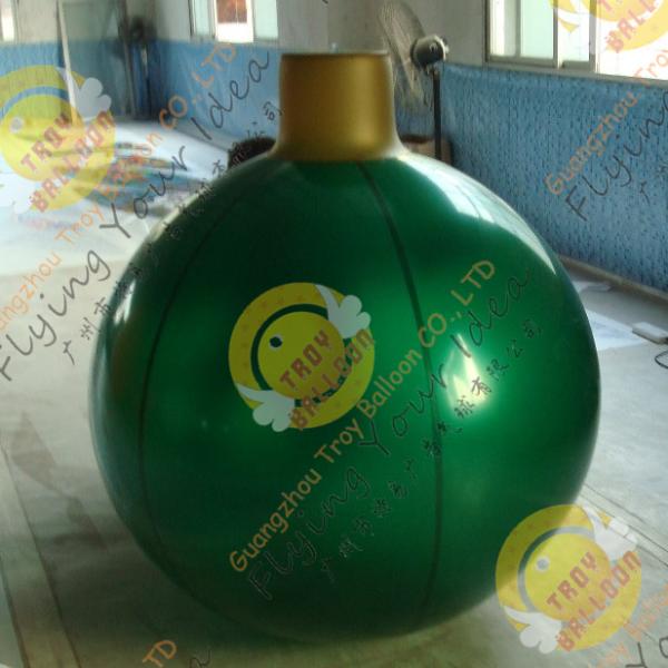 Christmas Decoration Custom Shaped Balloons Eye - Catching Mirror 0.25mm Pearl