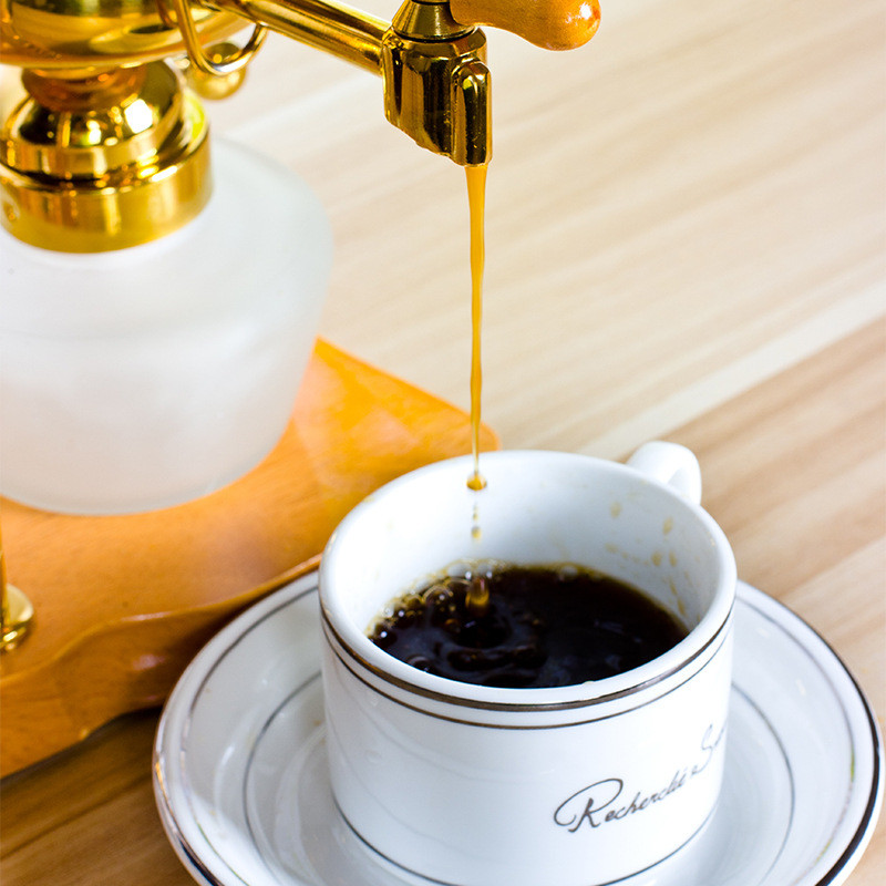 Gold Belgium Royal Syphon Coffee Maker Belgium Family Balance Siphon