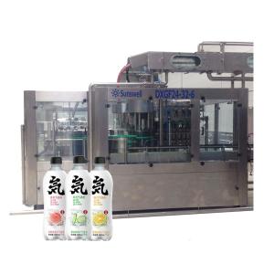  32 Heads Sparkling Water Beverage Filling Machine , Soda Bottling Equipment Manufactures