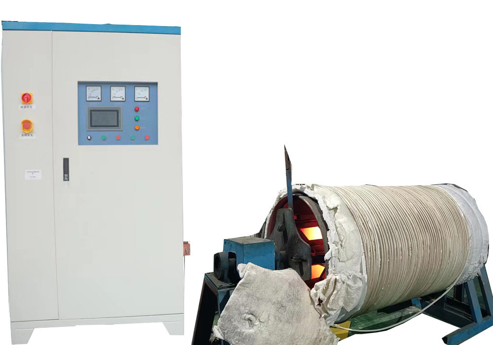 500KW Digital Medium Frequency Induction Heating Machine 60M Heating Cables Preheat