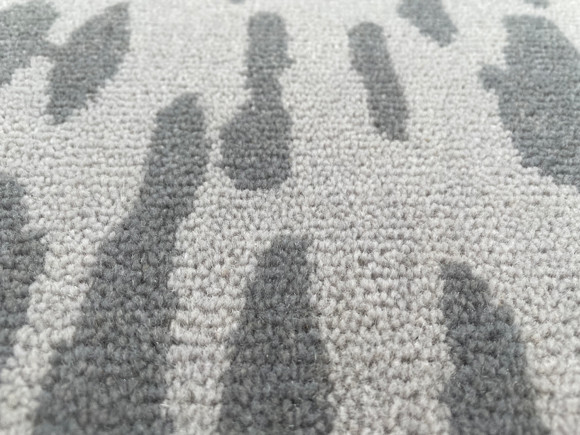 Lobby Wall To Wall Woven Axminster Carpet PP Backing With Wool